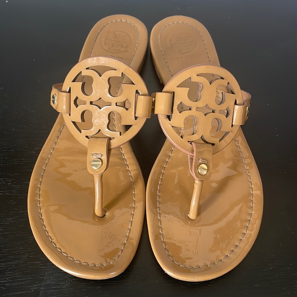 Tory Burch Miller Leather Sandals